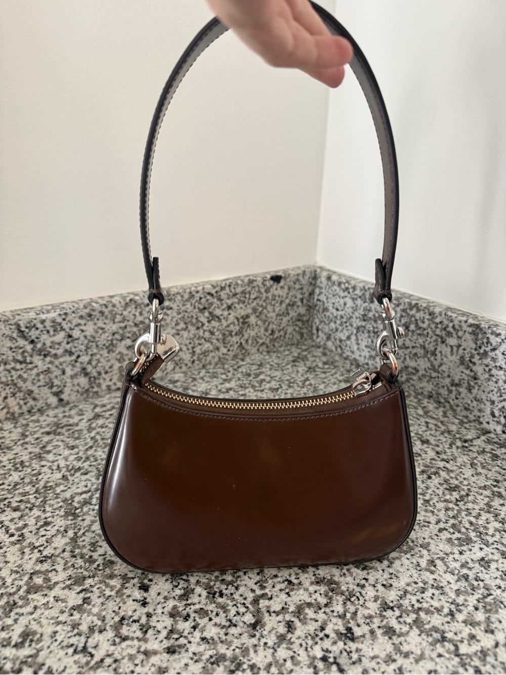 COACH Dark Brown Teri Mini Bag 🤎 - Picture 3 of 9